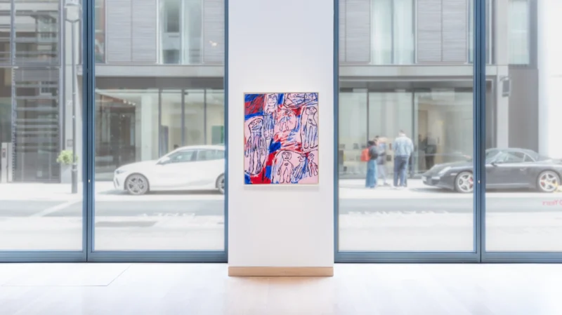 Installation shot from Jean Dubuffet: The Last 10 Years, @ Waddington Custot