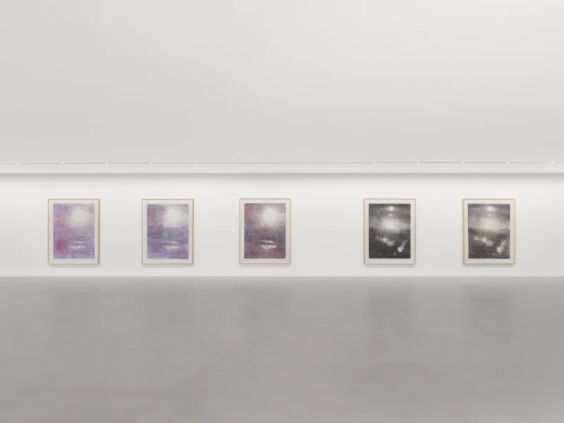 Installation shot from Christiane Baumgartner: The Long Goodbye, @ Zander Galerie