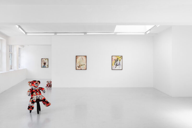 Installation shot from Jan Gatewood: Internal Empire, @ Rose Easton