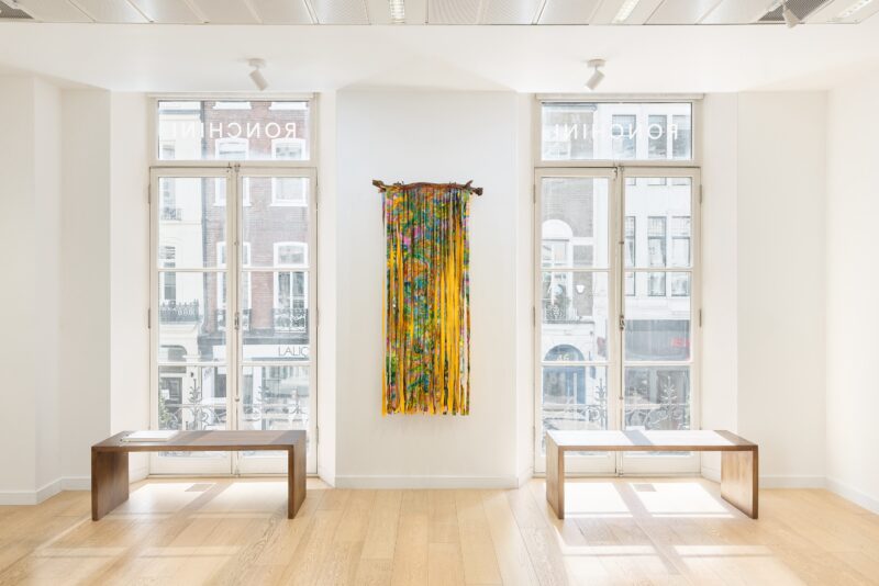 Installation shot from Shara Mays: Runaway, @ Ronchini