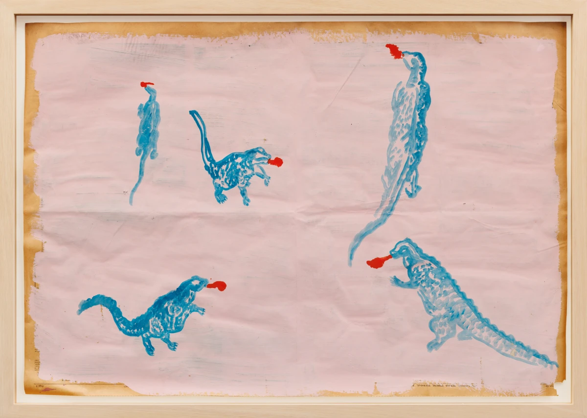 Paul Thek, Untitled (Dragons), 1971