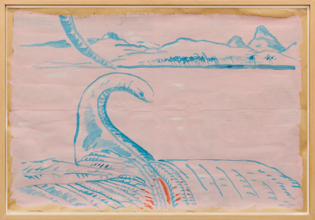 Paul Thek, Untitled (Dinosaurs), 1971