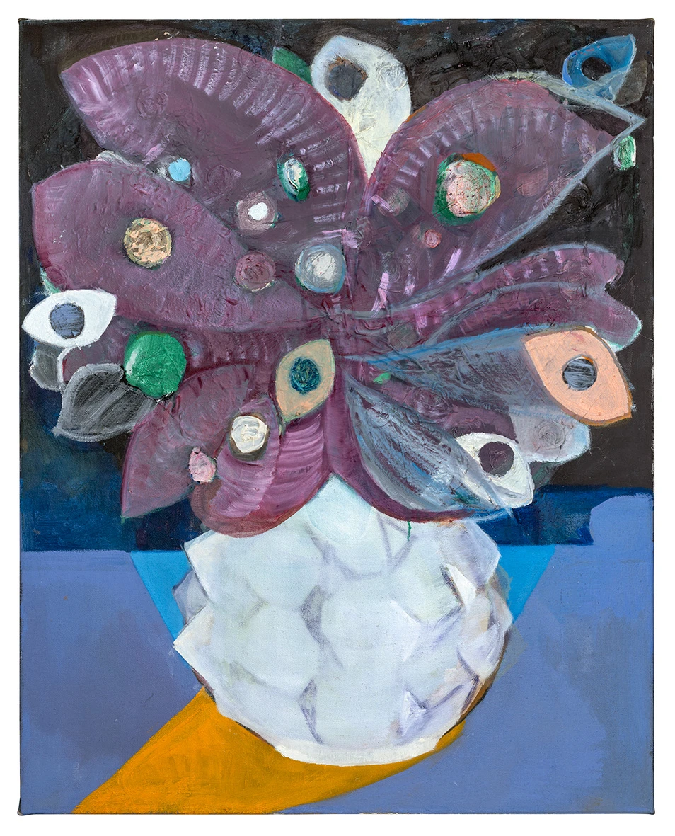 Cristina Canale, Peacock vase, 2025