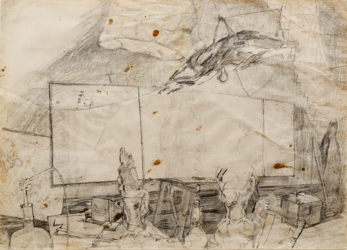 Paul Thek, Prinsengracht Studio, 1969