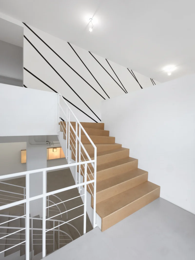 Installation shot from François Morellet | Gianni Colombo, @ A arte Invernizzi