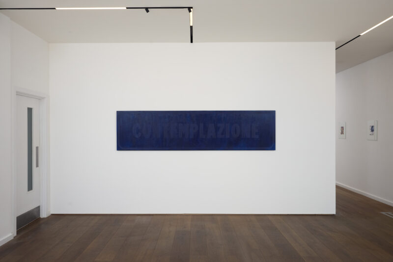 Installation shot from Unyimeabasi Udoh: No Vehicles, @ Alma Pearl
