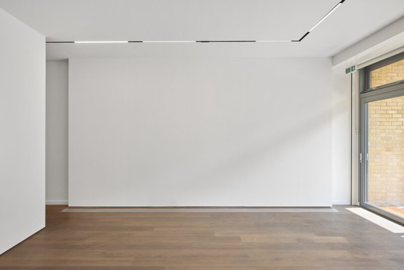 Installation shot from Unyimeabasi Udoh: No Vehicles, @ Alma Pearl