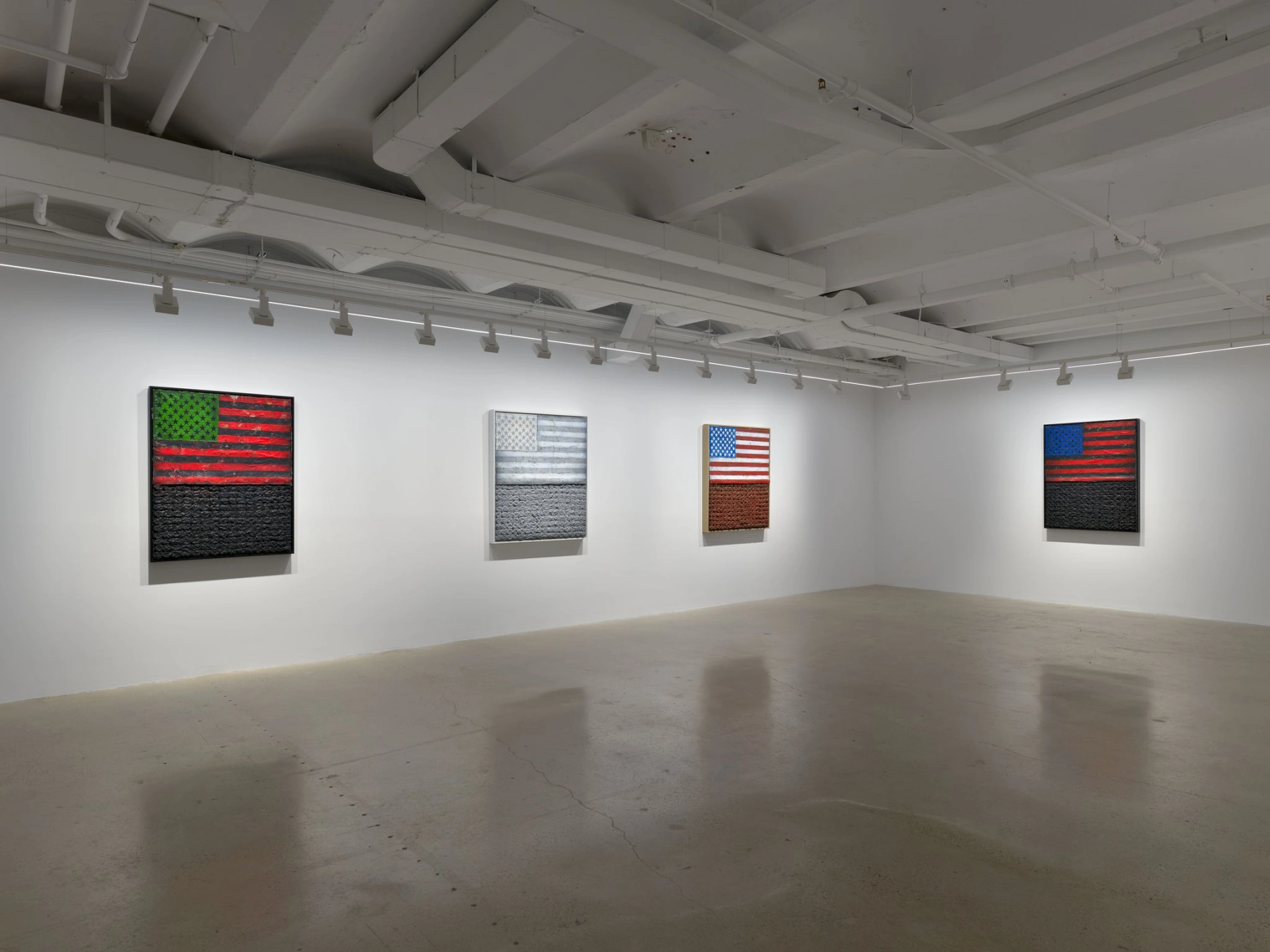 Image for Vaughn Spann: (All) Americans, at Almine Rech, Tribeca