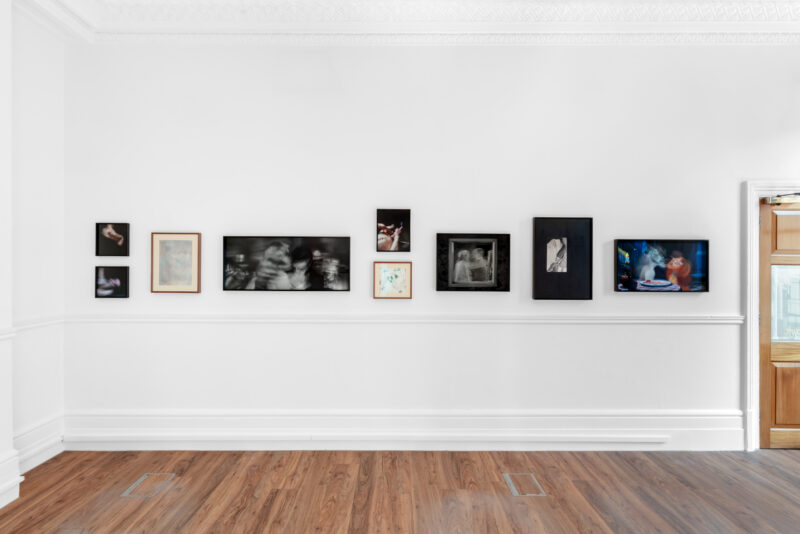 Installation shot from Jason Shulman: Moving Pictures, @ Ashley Saville