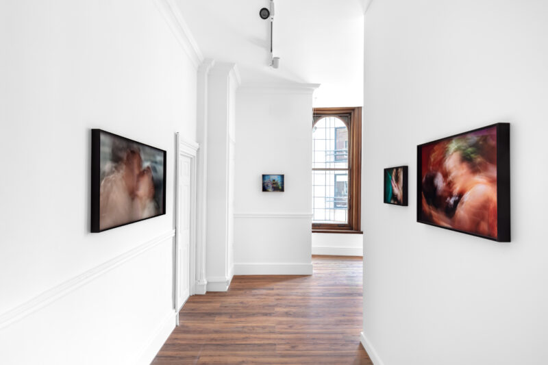 Installation shot from Jason Shulman: Moving Pictures, @ Ashley Saville
