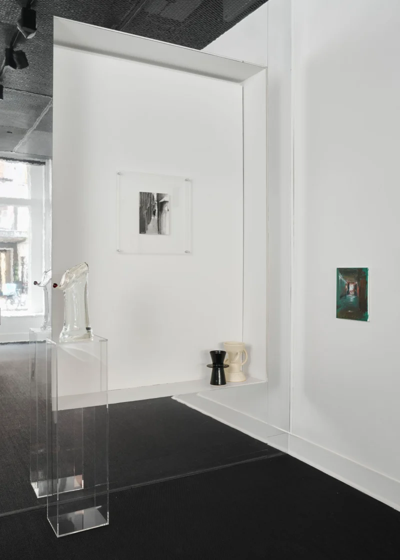 Installation shot from Esto Perpetua, @ Belmacz