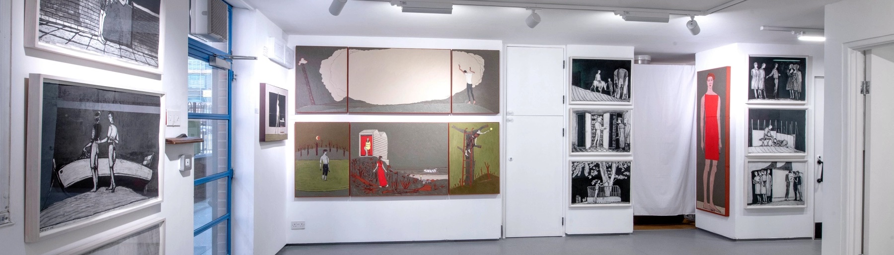 Image for our show of the day, Richard Kenton Webb: Passion Drawings & English Iconoclasm, at Benjamin Rhodes Arts