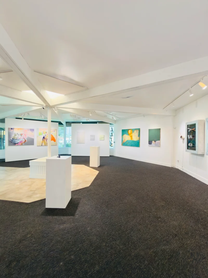 Installation shot from Pupil & Pulse: An East-West Dialogue of Perception Chapter I, @ Bluerider ART
