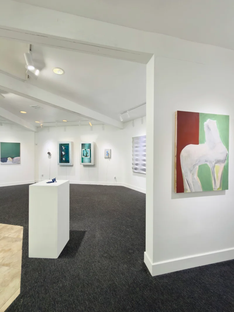 Installation shot from Pupil & Pulse: An East-West Dialogue of Perception Chapter I, @ Bluerider ART
