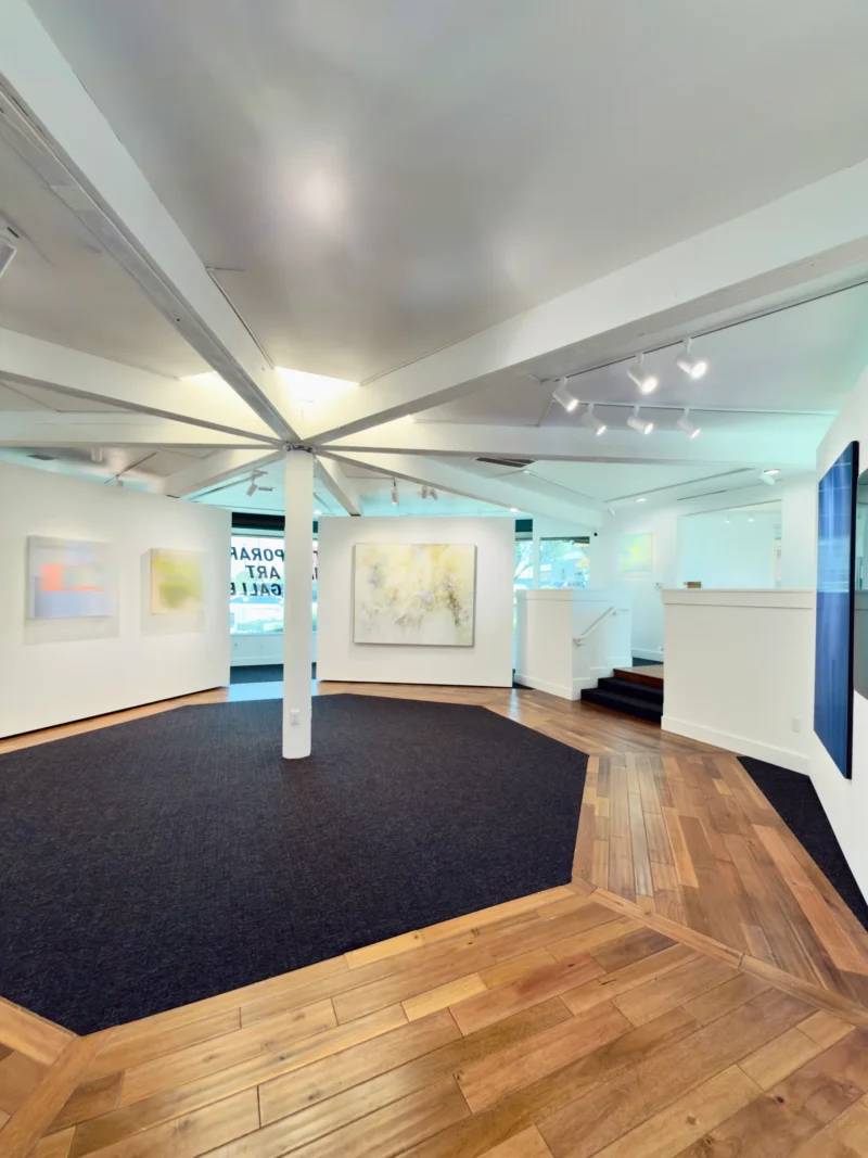 Installation shot from Pupil & Pulse: An East-West Dialogue of Perception Chapter I, @ Bluerider ART