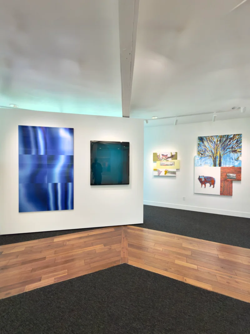 Installation shot from Pupil & Pulse: An East-West Dialogue of Perception Chapter I, @ Bluerider ART