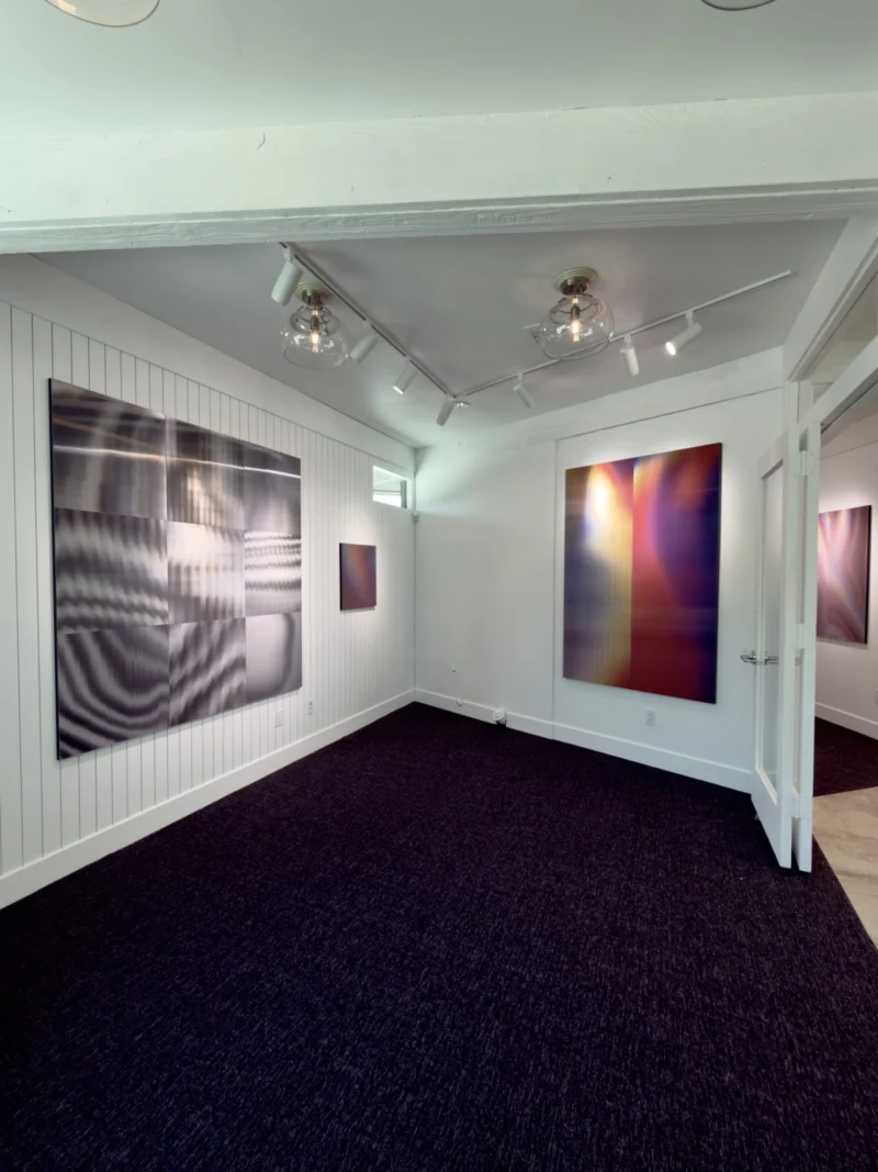 Installation shot from Pupil & Pulse: An East-West Dialogue of Perception Chapter I, @ Bluerider ART