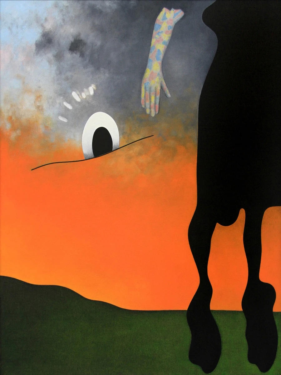 Image for Brent Harris: Writing poems to the moon, at Tolarno Galleries