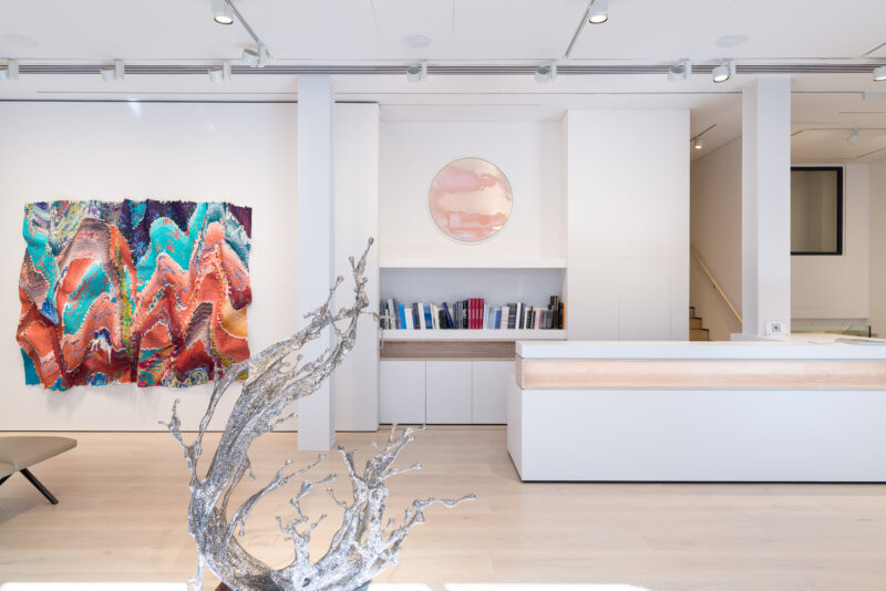 Installation shot from Hybridity & Belonging in Contemporary Art, @ Sundaram Tagore Gallery