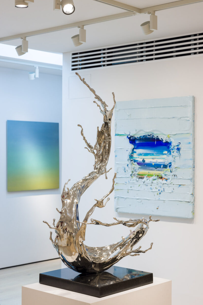 Installation shot from Hybridity & Belonging in Contemporary Art, @ Sundaram Tagore Gallery