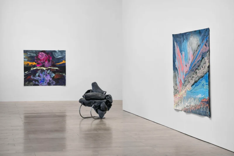 Installation shot from Rodney McMillian: In Other Realms, @ Capitain Petzel