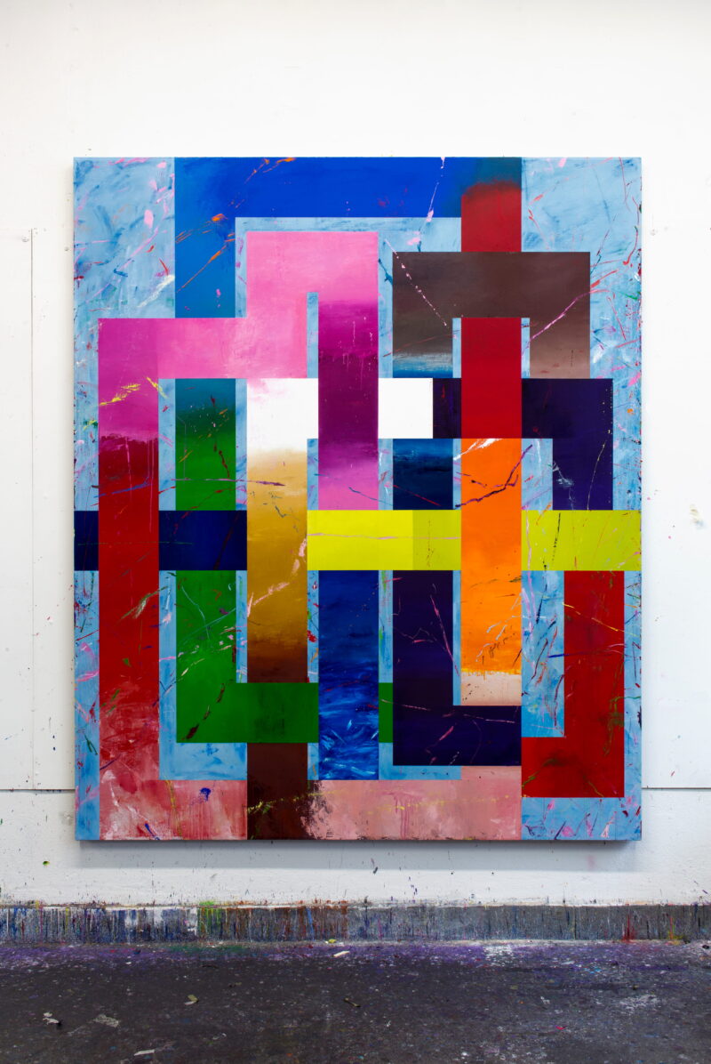 Pablo Griss, Cerulean Echoes beneath a Broken Order, 2026