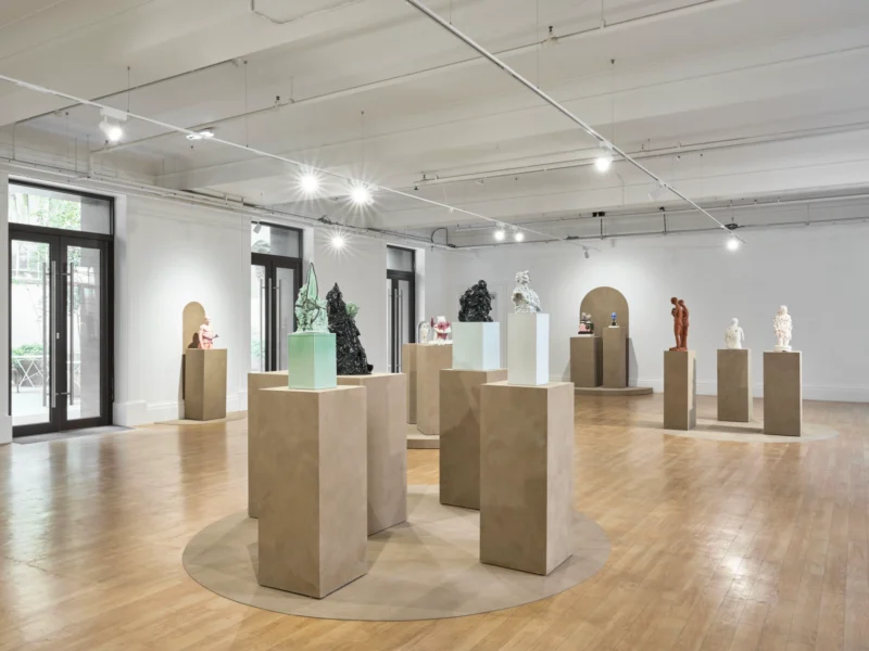 Installation shot from Refigured, @ County Hall Pottery