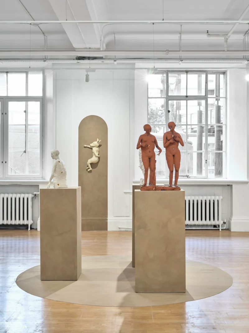 Installation shot from Refigured, @ County Hall Pottery