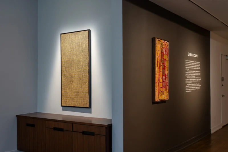 Installation shot from SIGNIFICANT, @ D LAN GALLERIES