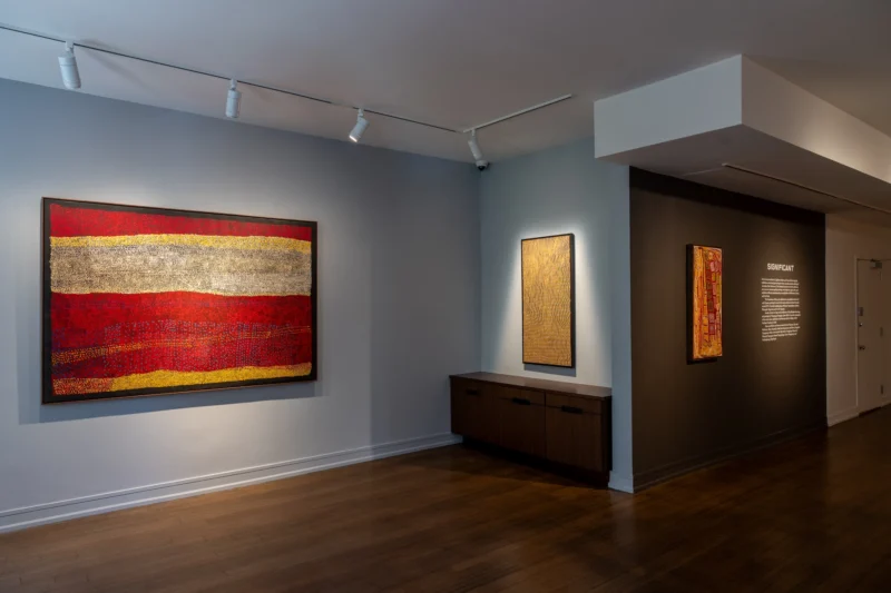 Installation shot from SIGNIFICANT, @ D LAN GALLERIES