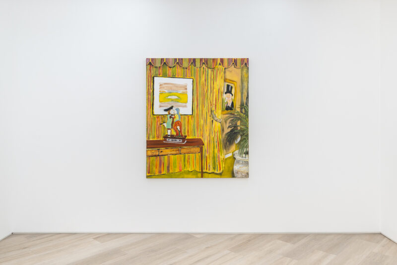 Installation shot from Matthew Cole: Cabin Fever, @ BEERS London