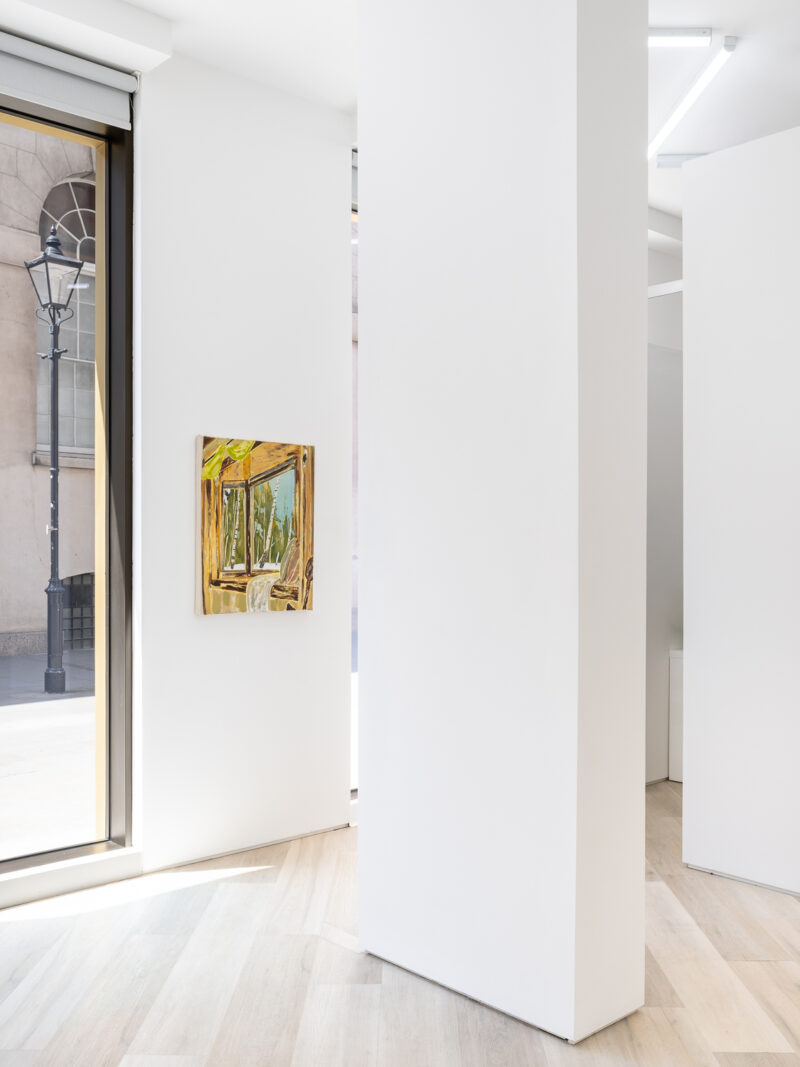 Installation shot from Matthew Cole: Cabin Fever, @ BEERS London