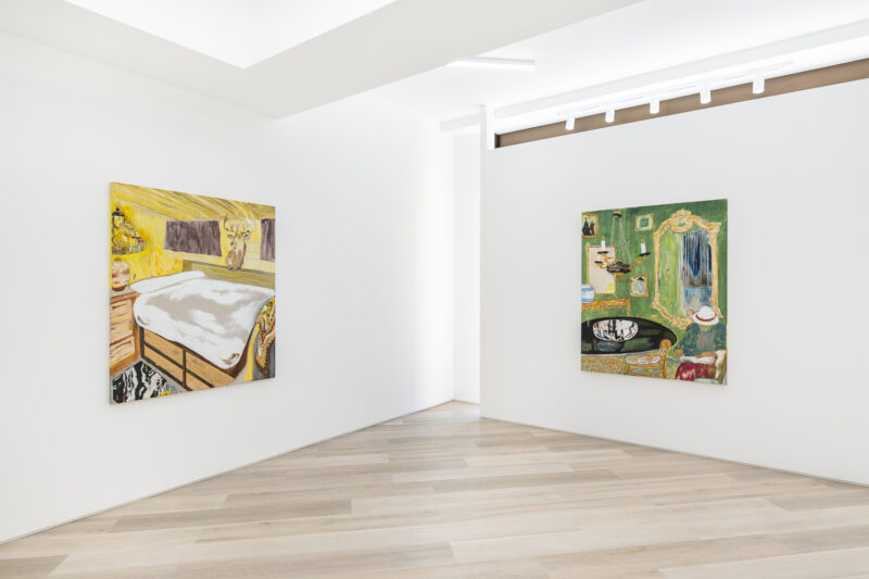 Installation shot from Matthew Cole: Cabin Fever, @ BEERS London