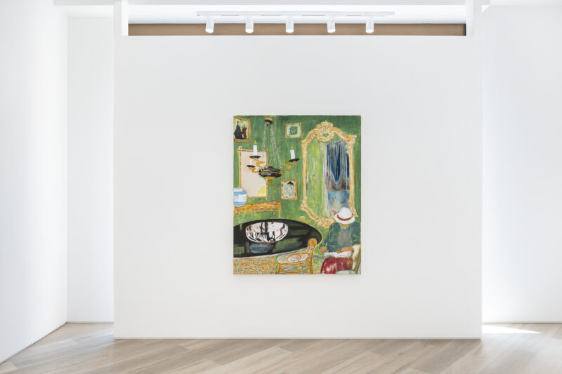 Installation shot from Matthew Cole: Cabin Fever, @ BEERS London