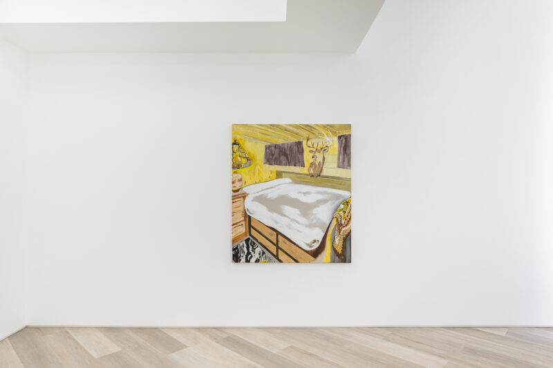 Installation shot from Matthew Cole: Cabin Fever, @ BEERS London