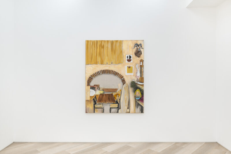Installation shot from Matthew Cole: Cabin Fever, @ BEERS London