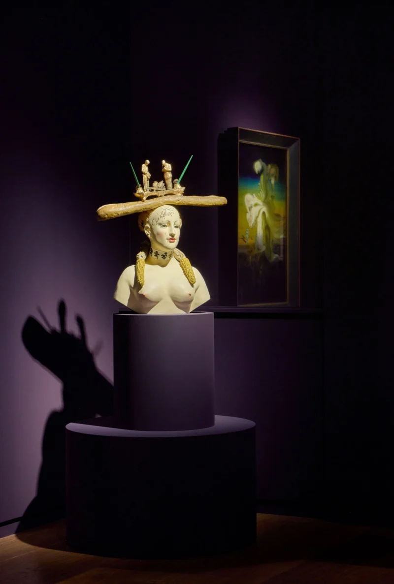 Installation shot from Dalí: The Great Years, 1929-1939, @ Di Donna