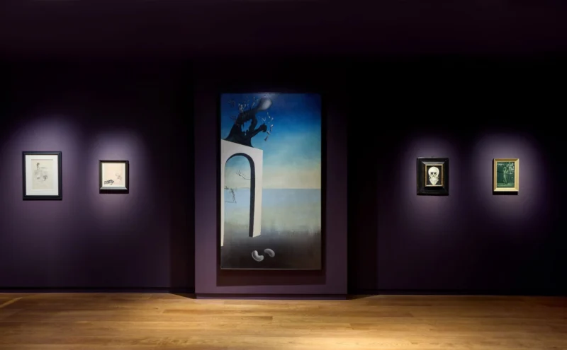 Installation shot from Dalí: The Great Years, 1929-1939, @ Di Donna