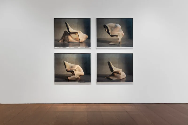 Installation shot from Lisa Jahovic: Soft Interruptions, @ Flowers Gallery