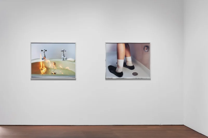 Installation shot from Lisa Jahovic: Soft Interruptions, @ Flowers Gallery