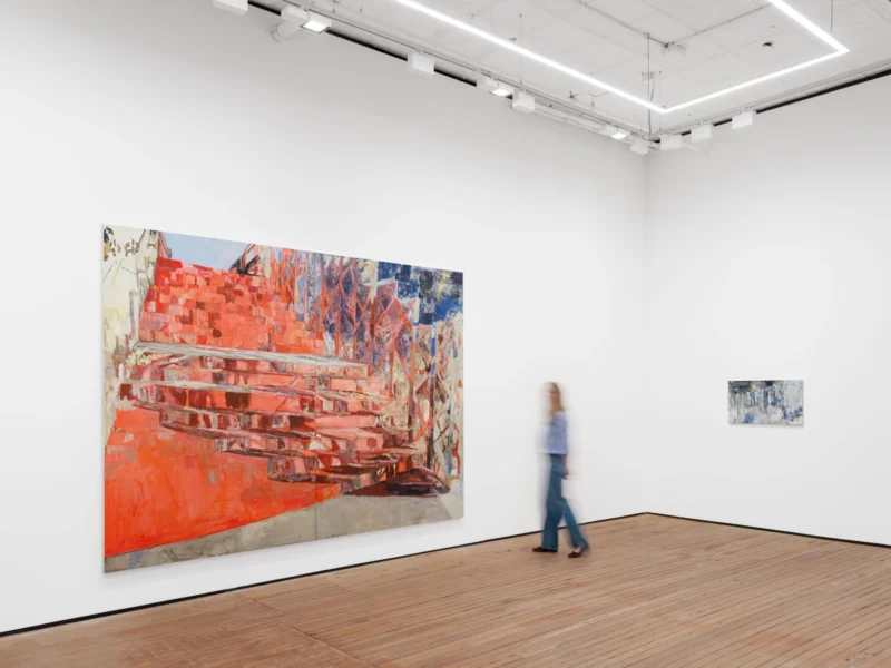 Installation shot from Francesca Mollett: Buried shadow, @ GRIMM