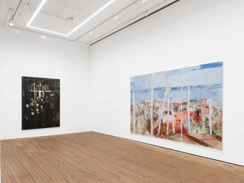 Installation shot from Francesca Mollett: Buried shadow, @ GRIMM
