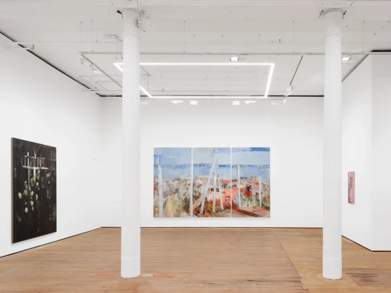 Installation shot from Francesca Mollett: Buried shadow, @ GRIMM