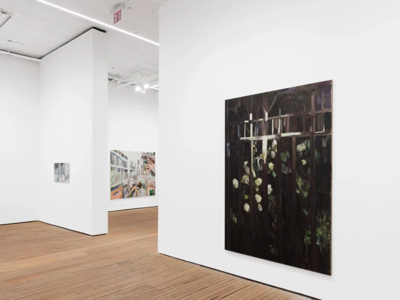 Installation shot from Francesca Mollett: Buried shadow, @ GRIMM