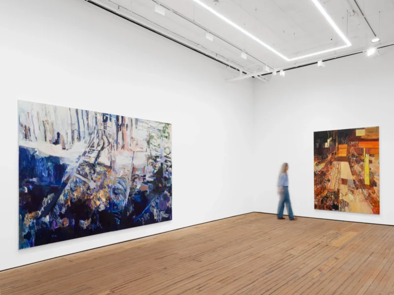 Installation shot from Francesca Mollett: Buried shadow, @ GRIMM
