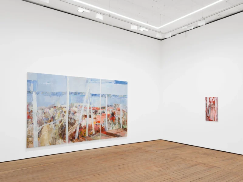 Installation shot from Francesca Mollett: Buried shadow, @ GRIMM