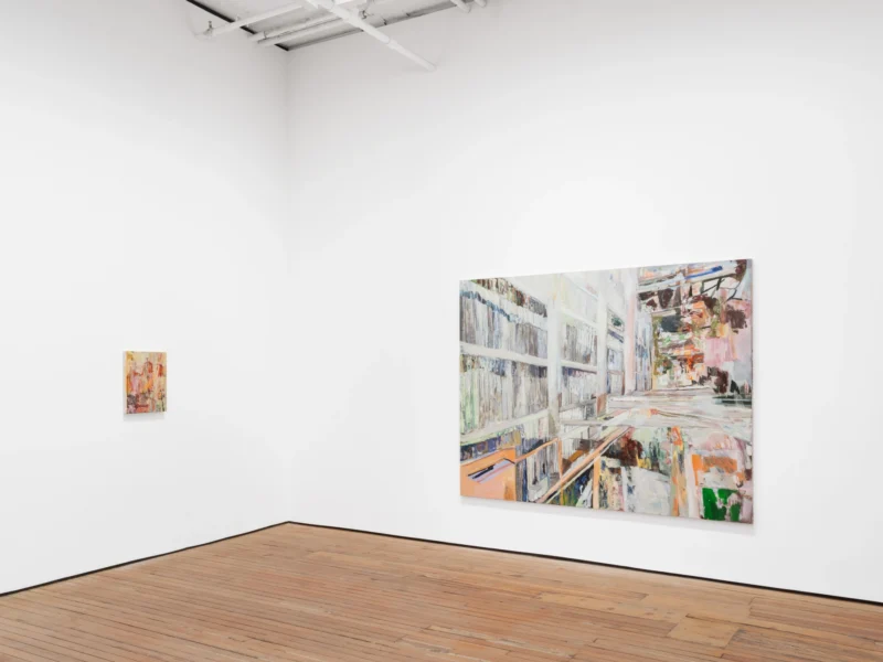 Installation shot from Francesca Mollett: Buried shadow, @ GRIMM