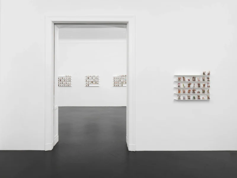 Installation shot from Yuji Agematsu: Zip: 01-01-2024 - 12-31-2024, @ Galerie Buchholz