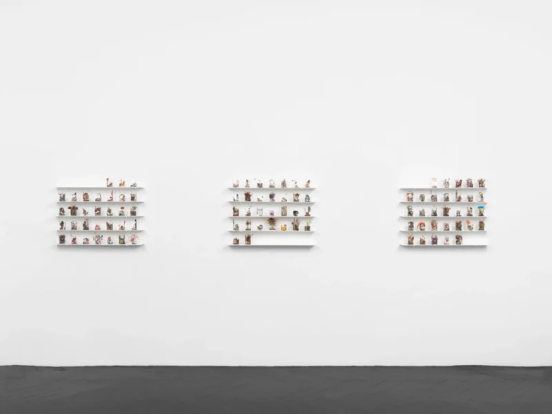 Installation shot from Yuji Agematsu: Zip: 01-01-2024 - 12-31-2024, @ Galerie Buchholz