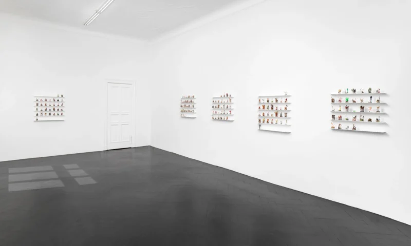 Installation shot from Yuji Agematsu: Zip: 01-01-2024 - 12-31-2024, @ Galerie Buchholz